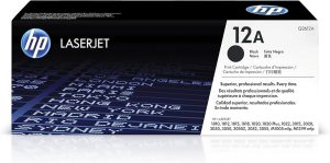 HP 12A Black Original LaserJet Toner Cartridge - Zapcart Technology Qatar