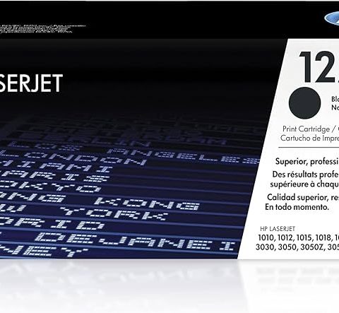 HP 12A Black Original LaserJet Toner Cartridge - Zapcart Technology Qatar