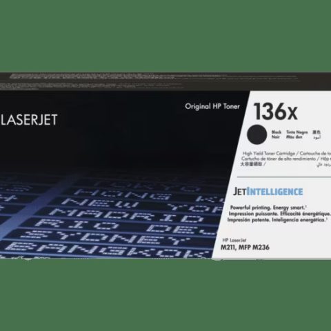 HP 136X Black Original LaserJet Toner Cartridge - Zapcart Technology Qatar