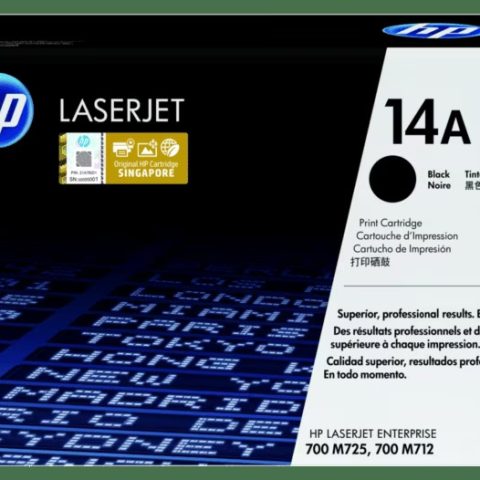HP 14A Black Original LaserJet Toner Cartridge - Zapcart Technology Qatar
