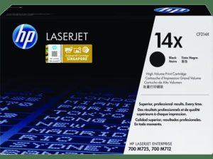HP 14X High Yield Black Original LaserJet Toner Cartridge - Zapcart Technology Qatar
