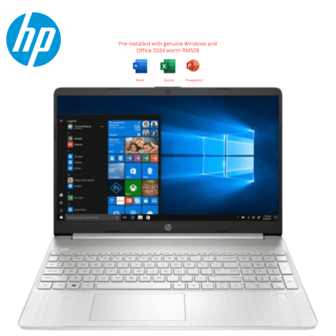 HP [15-fc0584AU/15-fc0585AU/15-fc0586AU/15-fc0587AU] 15.6" FHD Laptop (AMD Ryzen 3-7320U,8GB, 512GB SSD, ATI, W11, H&S 2024 & M365) - Zapcart Technology Qatar