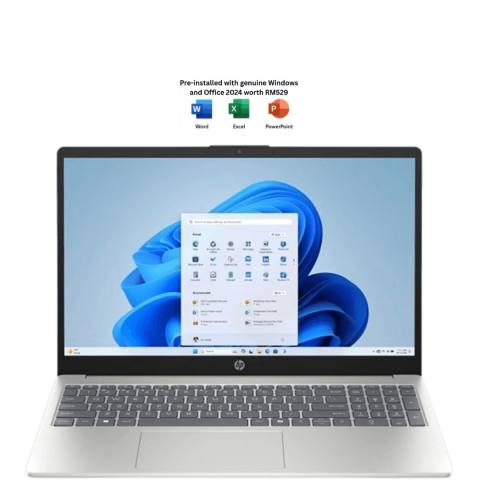 HP [15-fc1103AU/15-fc1104AU/15-fc1105AU] 15.6" FHD Laptop (AMD Ryzen 5-7535HS, 8GB, 512GB SSD, ATI, H&S, W11) - Zapcart Technology Qatar