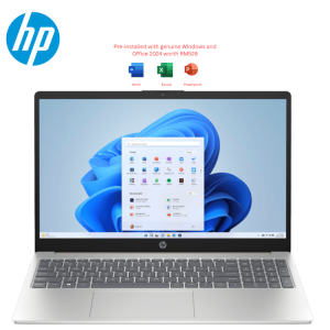 HP [15-fd1472TU/15-fd1473TU/15-fd1475TU] 15.6" FHD Laptop (CU5-125H, 24GB, 512GB SSD, Intel, W11, HS+M365) - Zapcart Technology Qatar