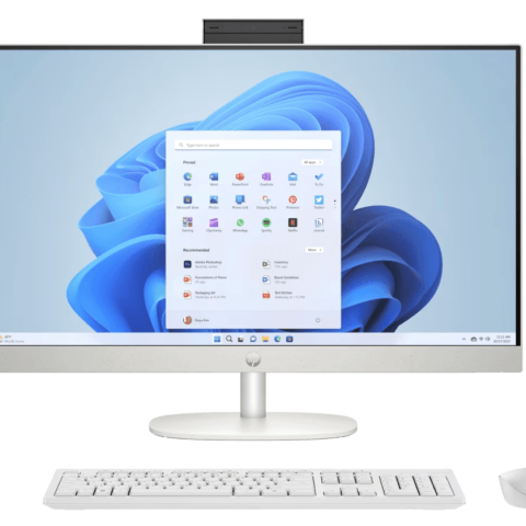 HP 24 inch All-in-One Desktop PC 24-cr0140d (R7 7730U 4.50GHz, 8GB D4, 512GB SSD, ATI, W11, H24+M365) - Zapcart Technology Qatar