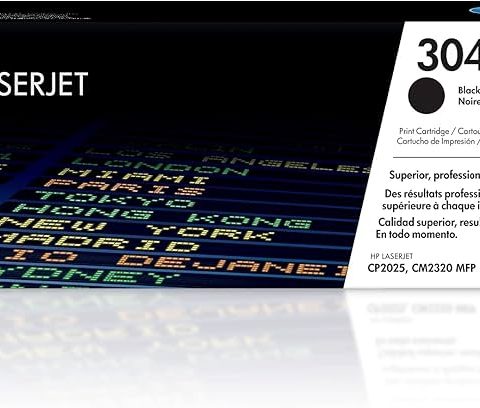 HP 304A Black Original LaserJet Toner Cartridge - Zapcart Technology Qatar