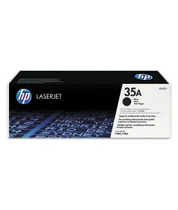 HP 35A Black Original LaserJet Toner Cartridge - Zapcart Technology Qatar