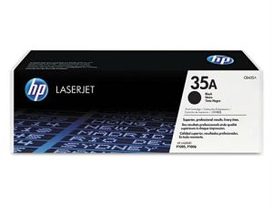 HP 35A Black Original LaserJet Toner Cartridge - Zapcart Technology Qatar