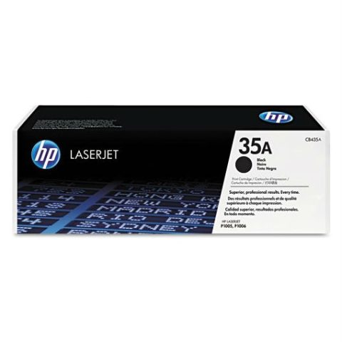 HP 35A Black Original LaserJet Toner Cartridge - Zapcart Technology Qatar