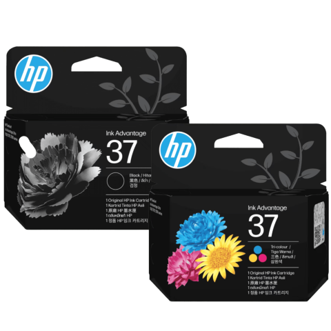 HP 37 Tri-color/Black Original Ink Cartridge (HP DeskJet UIA 5138) - Zapcart Technology Qatar