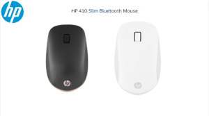 HP 410 SLIM BLUETOOTH MOUSE ASH SILVER / WHITE - Zapcart Technology Qatar