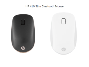 HP 410 SLIM BLUETOOTH MOUSE ASH SILVER / WHITE - Zapcart Technology Qatar