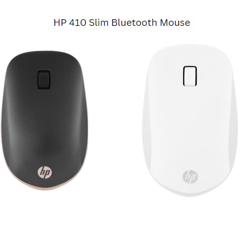 HP 410 SLIM BLUETOOTH MOUSE ASH SILVER / WHITE - Zapcart Technology Qatar