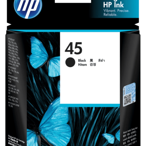 HP 45A Black Ink Cartridge - Zapcart Technology Qatar
