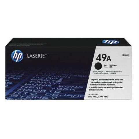 HP 49A Black Original LaserJet Toner Cartridge - Zapcart Technology Qatar