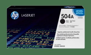 HP 504A Black Original LaserJet Toner Cartridge - Zapcart Technology Qatar