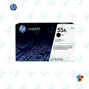 HP 55A Black Original LaserJet Toner Cartridge - Zapcart Technology Qatar