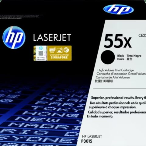 HP 55X High Yield Black Original LaserJet Toner Cartridge - Zapcart Technology Qatar