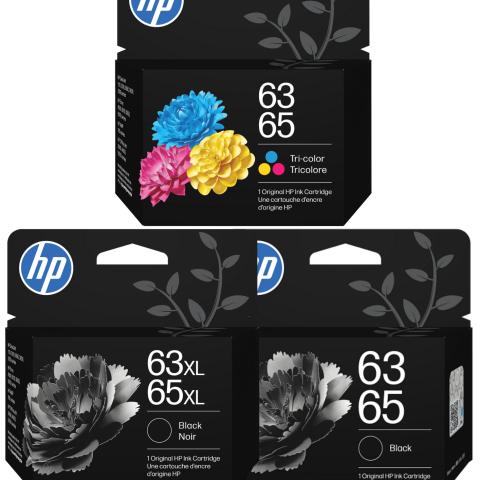 HP [63/65 Black/Tri-color] [63/65 XL] Original Ink Cartridge (HP DeskJet 2622, Deskjet 1112, Deskjet 2132) - Zapcart Technology Qatar