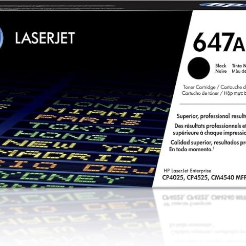 HP 647A Black Original LaserJet Toner Cartridge - Zapcart Technology Qatar