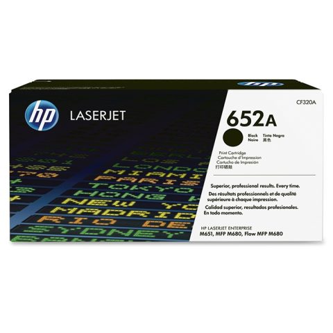 HP 652A Black Original LaserJet Toner Cartridge - Zapcart Technology Qatar