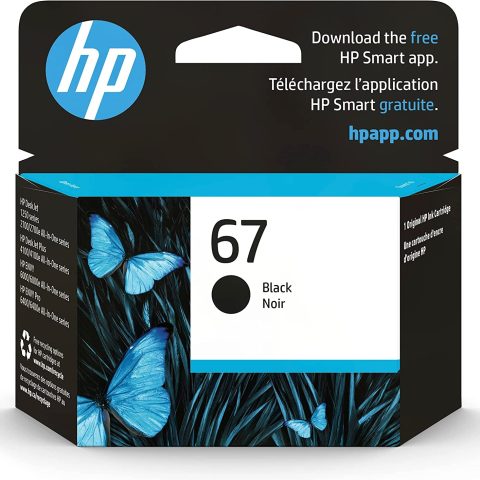 HP 67 Original Ink Cartridge (HP DeskJet 2722 All-in-One Printer) - Zapcart Technology Qatar