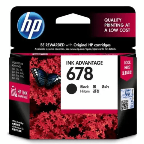HP 678 Ink Cartridge (HP Deskjet Ink Advantage 1515 2545 3545 4515 2645 4645 AiO Printer) - Zapcart Technology Qatar