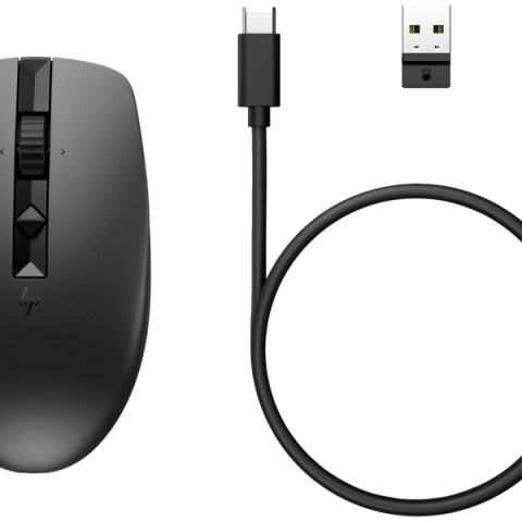 HP 710 RECHARGEABLE SILENT BLUETOOTH MOUSE BLACK - Zapcart Technology Qatar