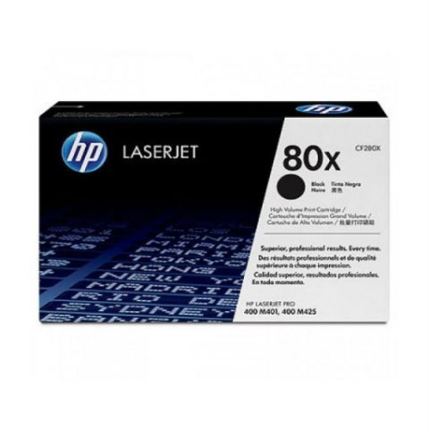 HP 80X High Yield Black Original LaserJet Toner Cartridge - Zapcart Technology Qatar