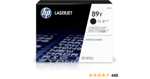 HP 89Y Extra High Yield Black Original LaserJet Toner Cartridge - Zapcart Technology Qatar