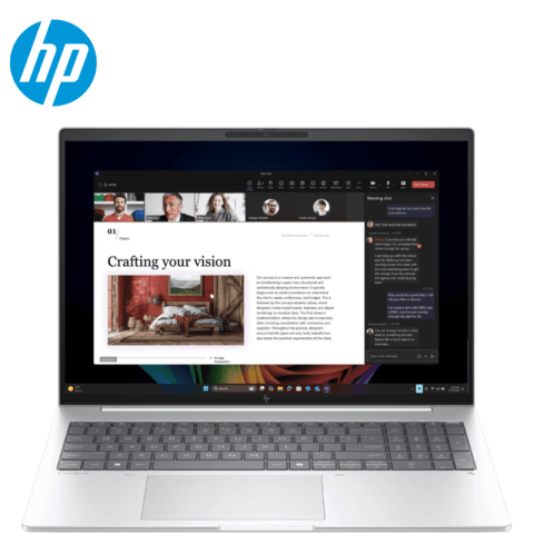 HP EliteBook 8 G1i-C72Q8PT16 inch Notebook Next Gen AI PC Glacier Silver Aluminium (CU5-228V, 32GB D5, 512GB SSD, Intel ARC, 16"WUXGA, W11 PRO, 3Y) - Zapcart Technology Qatar