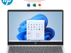 HP Laptop [14-em0090AU/14-em0091AU/14-em0092AU] 14'' FHD (R3-7320U, 8GB D5, 512GB SSD, ATI, H&S, W11) - Zapcart Technology Qatar