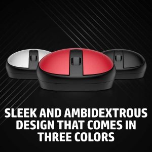 HP MOUSE BLUETOOTH 240 BLACK / LUNAR WHITE / PIKE SILVER / EMPIRE RED - Zapcart Technology Qatar