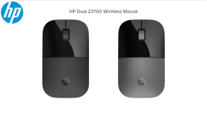 HP MOUSE WIRELESS DUAL Z3700 BLACK / SILVER - Zapcart Technology Qatar