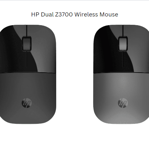 HP MOUSE WIRELESS DUAL Z3700 BLACK / SILVER - Zapcart Technology Qatar