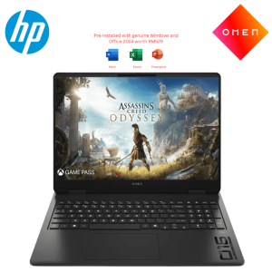 HP OMEN Gaming Laptop 16-AP0209AX 16"2K Shadow Black (R9-8940HX, 32GB D5, 1TB PCIe, NV RTX5060 8GB, H&S, W11) - Zapcart Technology Qatar