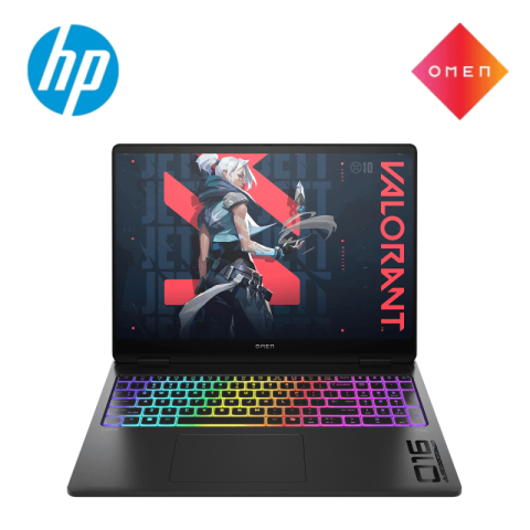 HP OMEN MAX 16-ah0144TX 16" WQXGA OLED 240Hz Gaming Laptop Shadow Black (CU7-255HX, 32GB, 1TB SSD, RTX5060 8GB, W11) - Zapcart Technology Qatar