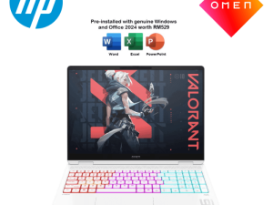 HP OMEN MAX [16-ak0059AX / 16-ak0060AX] Gaming Laptop 16 inch 2K (1920 x 1200) 165Hz (Ryzen AI 9 HX 375, 16GB D5, 1TB PCIe, NV RTX5070 8GB, H&S+M365, W11) - Zapcart Technology Qatar