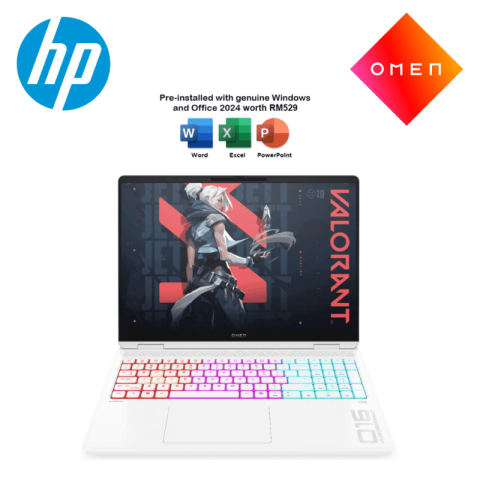 HP OMEN MAX [16-ak0059AX / 16-ak0060AX] Gaming Laptop 16 inch 2K (1920 x 1200) 165Hz (Ryzen AI 9 HX 375, 16GB D5, 1TB PCIe, NV RTX5070 8GB, H&S+M365, W11) - Zapcart Technology Qatar