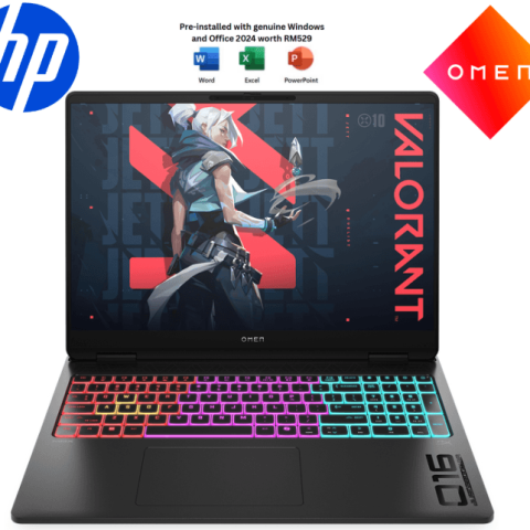 HP OMEN MAX [16-ak0061AX / 16-ak0062AX] Gaming Laptop 16 inch 2K (1920 x 1200) 165Hz (Ryzen AI 7 H 350, 16GB D5, 1TB PCIe, NV RTX5070 8GB, H&S+M365, W11) - Zapcart Technology Qatar