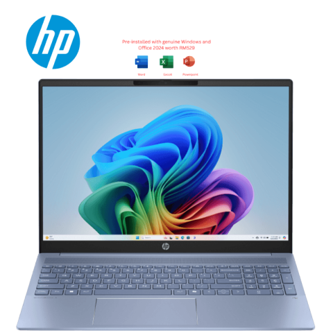 HP OmniBook 5 Laptop Next Gen AI [16-ag1111AU/16-ag1112AU] 16" 2k (AI 5 330, 16GB D5, 512GB SSD, ATI, H&S, W11) - Zapcart Technology Qatar