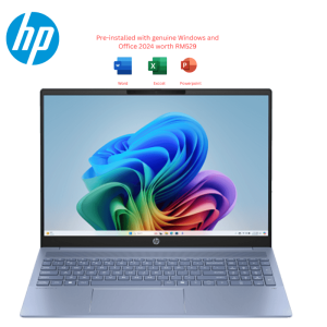 HP OmniBook 5 NGAI [16-ag1022AU / 16-ag1023AU] 16" 2K Laptop (AI 7 350, 16GB, 512GB SSD, ATI, W11, HS+M365) - Zapcart Technology Qatar