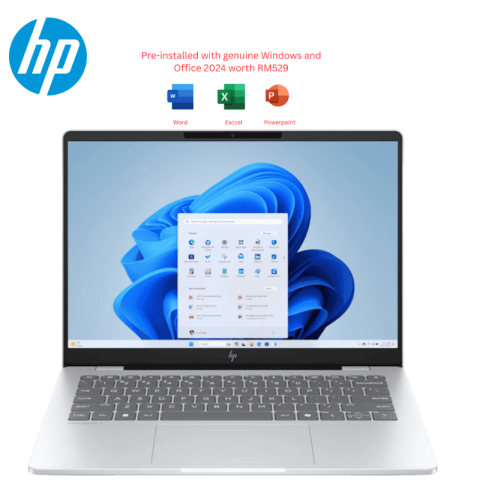 HP OmniBook 7 AI [14-fr0006TU / 14-fr0007TU / 14-fr0008TU] 14 inch 2k (1920 x 1200) IPS (CU5-225U, 16GB D5, 512GB, H&S+M365, W11) - Zapcart Technology Qatar
