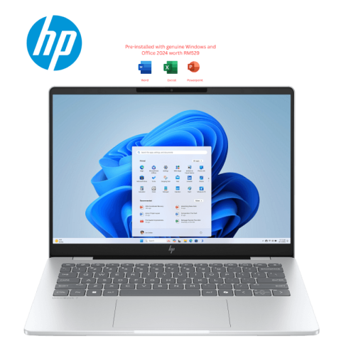 HP OmniBook 7 Laptop [14-fs0059TU/14-fs0060TU/14-fs0061TU] 14" 2.8k OLED (C9-270H, 32GB D5, 1TB PCIe, Intel, H&S, W11) - Zapcart Technology Qatar