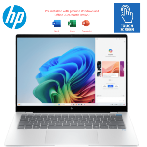 HP OmniBook X 14-fe1007QU 14" 2.2K Laptop Glacier Silver ( Snapdragon X Plus, 16GB, 512GB SSD, Qualcomm, W11, HS ) - Zapcart Technology Qatar