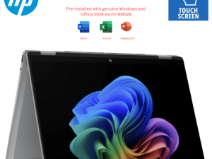 HP OmniBook X FlipNGAI [14-fk0047AU/14-fk0048AU] 14" 2K Touch Laptop (AI 7 350, 16GB, 512GB SSD, ATI, W11, HS+M365) - Zapcart Technology Qatar