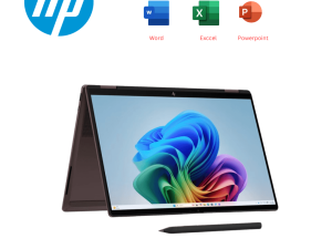 HP OmniBook X FlipNGAI [14-kc0023AU/14-kc0024AU] 14" 2K Touch 2-in-1 Laptop (AI 7 445, 32GB, 512GB SSD, ATI, W11, HS+M365) - Zapcart Technology Qatar