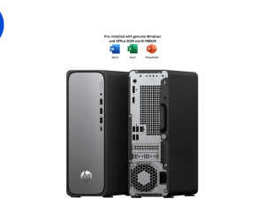 HP OmniDesk Slim Desktop S03-0056d PC (i3-14100, 8GB D5, 512GB SSD, Intel, KB/MOUSE, W11, 3 YRS ONSITE) - Zapcart Technology Qatar
