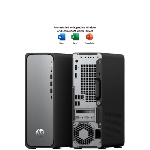 HP OmniDesk Slim Desktop S03-0056d PC (i3-14100, 8GB D5, 512GB SSD, Intel, KB/MOUSE, W11, 3 YRS ONSITE) - Zapcart Technology Qatar