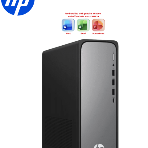HP OmniDesk Slim S03-0081d Desktop PC (Intel Core i7 14700, 16GB, 512GB SSD, Intel, H&S, W11) - Zapcart Technology Qatar